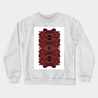 tribal batak motif 8 Crewneck Sweatshirt